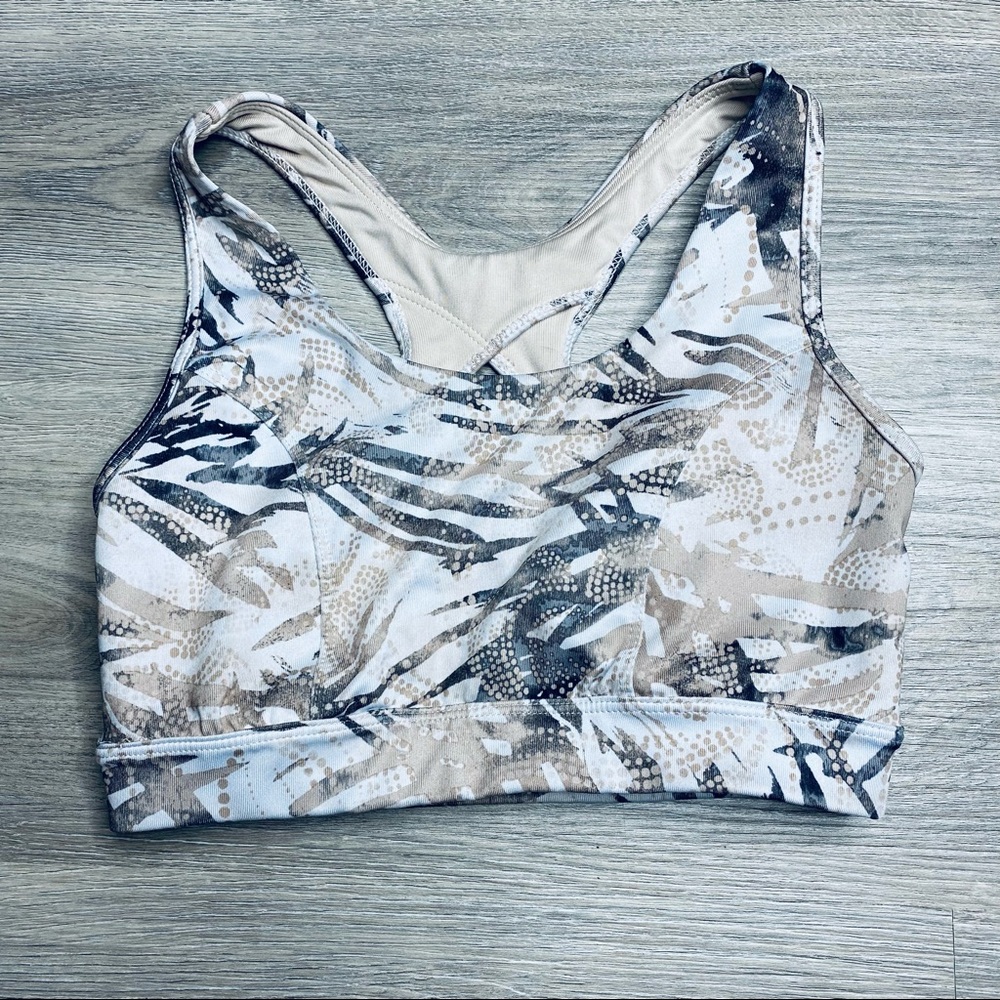 Tek Gear Pattern Print Sports Bra